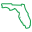 Map of the state of Tampa Bay